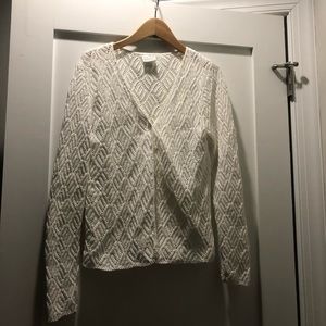 Crocheted Cardigan White